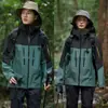 Chaqueta Impermeable para Exteriores Taizhou Bird 7ª Generación, Carcasa Dura con Costuras Vulcanizadas, Forro Interior de Plumas Tres en Uno, Conjunto de Ropa de Trabajo de Dos Piezas