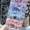 Nuevo Scrunchie de Encaje con Mariposas de Azúcar y Brillo Macaron Dulce para Coletas de Niñas Venta al por Mayor