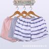 Paquete de 3 Pantalones Cortos de Algodón Satinado para Hombre Ropa Interior de Boutique Boxer Holgado Boxer Casual para Casa Pantalones Flecha