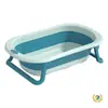 Nueva Tina de Baño para Bebés con Sensor de Temperatura, Cubeta de Baño Grande Plegable para que los Bebés se Sienten y Se Recuesten, Adecuada para Uso en Casa para Recién Nacidos y Niños