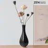 Ramos de flores secas, adornos decorativos de flores reales, flores de loto secas, capullos de loto, raíces de loto naturales, arreglos florales inspirados en Zen, decoraciones para sala de estar chinas.