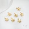 Fuerte retención de color 14K baño de oro vida marina concha medusa colgante diy mano pulsera joyería de oreja colgante accesorios