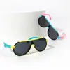 Gafas de Sol para Bebé de Verano Anti-ultravioleta Gafas de Sol Gafas de Sol para Niños y Niñas Gafas de Sol Protector Solar Colorblock Gafas de Sapo Personalizadas