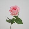Flor artificial de rosa galho único rosa rosa hidratante para as mãos rosa arranjo de flores para casamento buquê de noiva rosa Kate