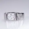 Japón y Corea del Sur Celebridad de Internet Popular Lingling Anillo para Hombre Microincrustación 2 Quilates Diseño de Boca Viva Moda Anillo para Hombre Transfronterizo en stock