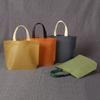 Bolsa de Hombro Biselada de Tela No Tejida Color Publicitaria de Compras Ropa Bolsa de Empaque Portátil Bolsa de Regalo Navideño Venta al por Mayor