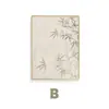 Pintura Suspensa Horizontal de Bambu para Cabeceira de Quarto, Nova Pintura de Parede de Fundo para Sofá Estilo Chinês, Pintura Decorativa para Sala de Estar Estilo Wabi-Sabi
