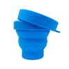[Qualidade Boa de Grau Alimentício] Copo Dobrável de Silicone (1170ml) Copo de Água Telescópico Multifuncional Portátil para Desinfecção com Impressão