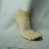 Calcetines Cómodos de Cinco Dedos para Mujer Calcetines Cortos Tipo Barco de Cinco Dedos Calcetines de Algodón de Cinco Dedos Fabricante Venta al por Mayor Calcetines de Cinco Dedos Fijos Z