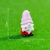 Anão em Resina em Forma de Coração para Dia dos Namorados para Micro Paisagismo, Mini Ornamento de Carro DIY para Jardinagem e Decoração