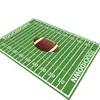 Alfombras temáticas de equipos de fútbol americano transfronterizos para la decoración de la sala de estar del hogar, duraderas, resistentes a las manchas y fáciles de mantener, disponibles para venta al por mayor