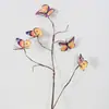 Galhos secos artificiais borboleta buquê de flores artificiais decoração de casa fotografia decorativa flor sala de estar decoração flor artificial casamento palco janela