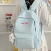 Mochila de Estudante Menina Grande Capacidade Bonita de Alto Aparência Verão 2026 Mochila de Duas Alças para Aluno do Ensino Médio Mochila Nova