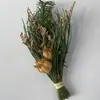 Mini pequeno flor seca vaso seco arranjo de flores buquê de flores secas decoração de casa decoração de loja padrão de decoração de porta-retrato de flor seca