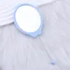 Espejo Redondo Pequeño de Cuentas Creativo DIY, Espejo Portátil de Alta Definición de Colores, Espejo de Bolsillo para Maquillaje para Mujeres, Venta al por Mayor del Fabricante en Stock