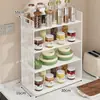Estante Multicapa para Especias y Tazas de Encimera de Cocina, Organizador de Escritorio, Estante para Snacks de Mesa de Comedor, Portavasos para Sala de Estar