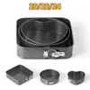 Base Extraíble y Molde para Pastel Desmontable, Moldes para Horno con Forma de Corazón, Redondos y Cuadrados, Molde Antiadherente, Aro para Mousse, Molde para Hornear Casero
