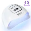 Máquina de Fototerapia para Unhas, Lâmpada de Secagem, Lâmpada Especial para Salão de Unhas, Secador de Esmalte de Secagem Rápida, Luz UV Não Escurece as Mãos
