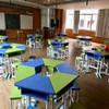 Mesa de asesoramiento de empalme, mesas y sillas inteligentes para aulas, mesa de colores para niños, escritorio para estudiantes, mesa de organización de capacitación, taburete