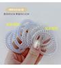 Anillo para el cabello con línea telefónica estilo sirena Ji, accesorios para el cabello estilo coreano, tocado para niña, diadema esmerilada sin rastro, banda de goma para cola de caballo