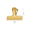 Clip sellador de acero inoxidable clip para alimentos clip sellador de bolsa de plástico clip para sellar snacks clip sellador de cocina para el hogar clip para terminar páginas
