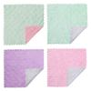 Trapo de Terciopelo Coral Personalizado por el Fabricante, Antiadherente al Aceite, Estropajo Espesado, Trapo de Cocina Súper Absorbente para Limpieza, Paño para Lavar Platos