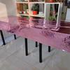 Mantel Láser Transfronterizo Decoración de Fondo para Fiesta Navideña Decoración del Día de San Valentín Suministros Festivos