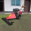 Cortador de grama pastoral de alta potência a diesel, grama alta, cortador de grama de alta grama, atacado, fábrica de Shandong, novo cortador de grama de empurrar manualmente