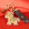 Chaveiro de Ouro Puro 999 Fique Rico Imediatamente Caixa de Presente Pingente de Bolsa Dourada Pingente de Corrente para Celular Presente para Namorada