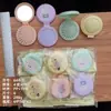 Lindo peine de estilizado y rizador de colores macarrón para uso en casa, peine de rodillo para dormitorio de estudiante, cepillo de pelo de plástico esponjoso con cojín de aire