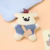 Mochila Versátil Linda Coreana Oso Taza de Café Broche Accesorios Hebilla Bolsa Colgante DIY Calcetines Lindos Zapatos Sombrero Pegatina de Tela