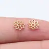 8X8Mm 0.1g Multicor Retrô DIY Acessórios para Joias Geométricos Simples Flor Tori