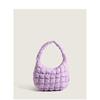 Verão Nova Coreia do Sul Mini Cloud Bag All-match Handbag Mini Folded Bag bonito Hand-held Small Bag para Mulheres
