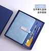 Caderno com Fivela A5 Negócios Escritório Caderno A5 Caderno de Escritório Bloco de Notas Caderno de Pele de Ovelha Personalização