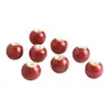 Contas Cerâmicas Esmaltadas Florais Coloridas de 12mm Acessórios para Pulseira com Furo Grande Peças Pequenas Contas Soltas Acessórios para Joias DIY