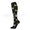 Calcetines de Compresión Amazon, Calcetines Largos hasta la Rodilla, Calcetines Elásticos para Hombres y Mujeres, Deportes de Carrera y Ciclismo, Estampados, Transpirables, Transfronterizos