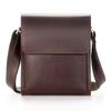 Bolso bandolera de gran capacidad de cuero genuino vintage, nicho simple, cuero Crazy Horse, bolso para hombre al por mayor, bolso de hombro de cuero vacuno para hombre, para hombre