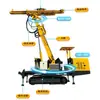 Perforadora de Anclaje de Túnel Oruga Máquina de Perforación Hidráulica Venta al por Mayor Soporte de Perforación Rotatorio 360 grados Perforadora de Roca de Refuerzo