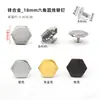 Rebites de Parafuso Hexagonal Kimberly Alto Brilho 8-15mm Pinos Hexagonais Acessórios para Vestuário Rebites Hexagonais Galvanizados