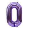 Nuevo globo morado digital de aluminio de 40 pulgadas para decoración de fiesta y vacaciones, globo grande de película de aluminio digital al por mayor