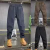 Pantalones Casuales para Hombre de Estilo Old Money de Lujo, Nuevos, de Alta Calidad, de Moda, Versátiles, para Invierno, con Cordón, Personalidad Sencilla, Elegantes