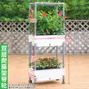 Plantación de verduras en balcón familiar maceta vertical para plantar verduras estante de macetas de flores de múltiples capas para personas perezosas caja de plantación en terraza de azotea