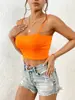 Camisola Corta de Talla Grande para Mujer 2025 Primavera, Verano y Otoño Transfronteriza para Usar en Capas o Sola, Artículo de Moda Sexy para Chicas