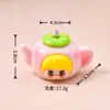 Tetera de Dibujos Animados Linda con Partículas Lindas Transmisión en Vivo Bolsa Sorpresa de Moda Accesorios DIY Adornos Pequeños de Escritorio Accesorios Pequeños Luminosos