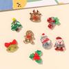 Accesorios de resina de dibujos animados para manualidades, accesorios de tamaño pequeño, polvo, gel de aceite de Navidad, pinza para el pelo hecha a mano, funda para teléfono móvil, accesorios de hebilla para zapatos