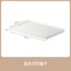 Caja organizadora de almacenamiento a prueba de polvo para mueble de TV doméstico, caja de almacenamiento combinada plegable con tapa, estantería simple para estudiantes