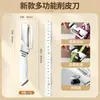 Dropshipping Transfronteiriço Novo Estilo Multifuncional Descascador Doméstico Ralador de Melão Faca para Descascar Batata Faca de Frutas Artefato para Remover Casca