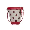 Bolsa de Moda de Verano 2026 para Mujer, Bolso de Mano Pequeño, Bolso para Teléfono Móvil para Mujer, Bolso Cubo de Hombro Cruzado de Alto Estilo, Simple y Moderno