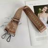 Correa de bolso de alta gama para bolso de hombro tipo mensajero, versátil, accesorios de banda ancha, cinta de nailon retráctil, engrosada, exclusiva transfronteriza