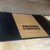 Plataforma de Levantamento de Peso Piso Composto de Madeira Sólida Rack de Agachamento Combinando Plataforma de Levantamento Terra Academia de Powerlifting Plataforma de Levantamento de Peso Casa Comercial